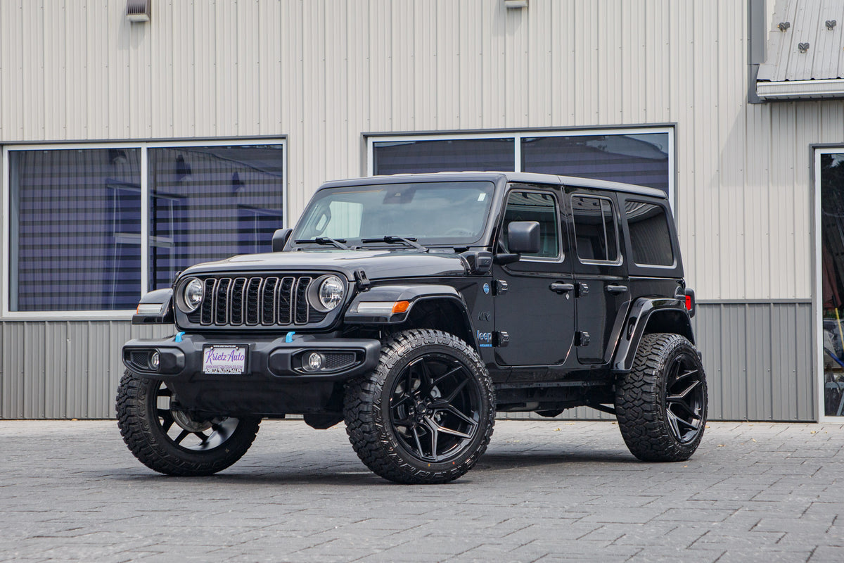 2024 Jeep Wrangler with Fuel Flux - Krietz Customs gallery image 01 - Stock # RW144345