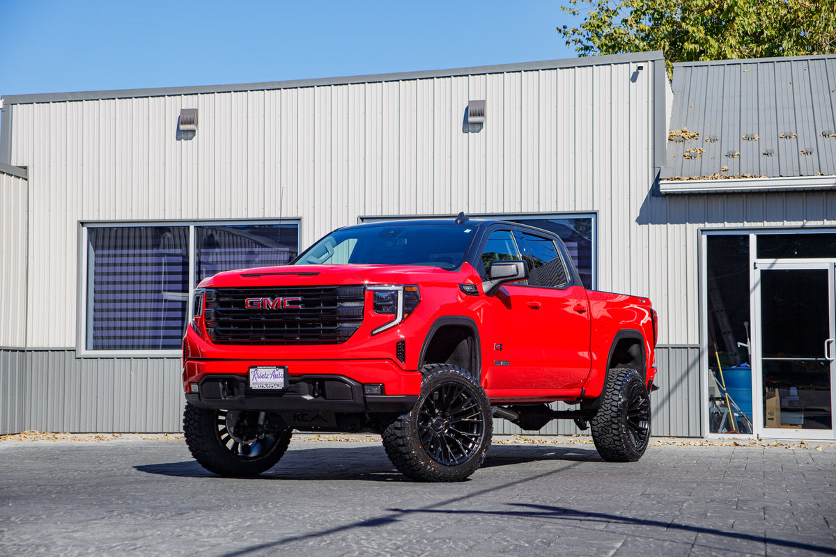 2026 GMC Sierra 1500 with Fuel Rebar - Krietz Customs gallery image 01 - Stock # TG356875
