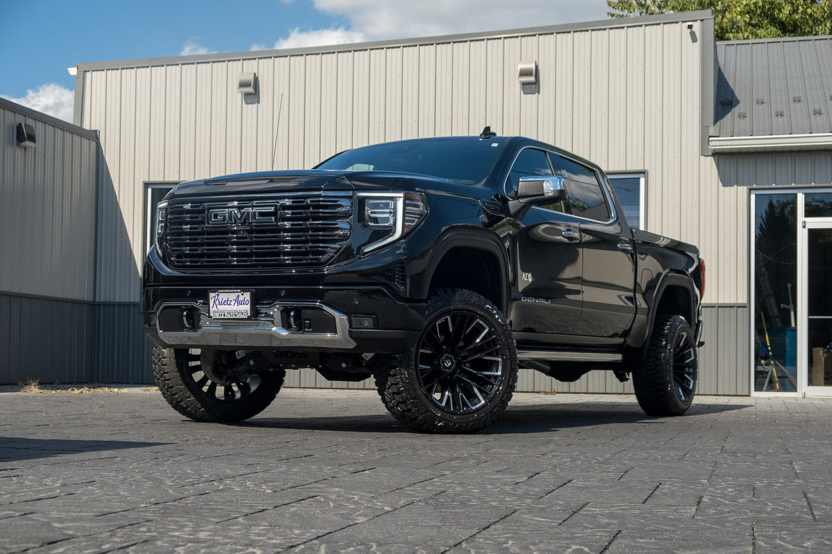 2026 GMC Sierra 1500 with Fuel Rebar - Krietz Customs gallery image 02 - Stock # TZ146549