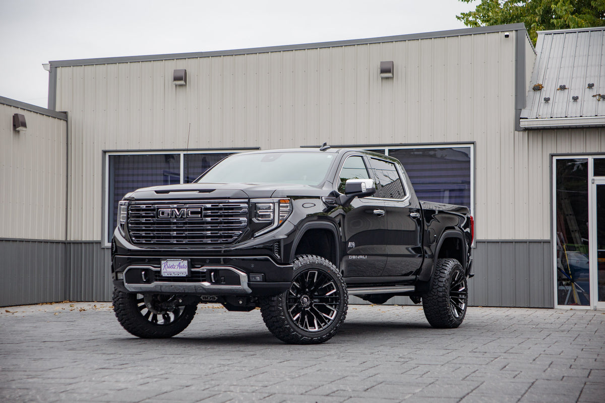 2026 GMC Sierra 1500 with Fuel Rebar - Krietz Customs gallery image 01 - Stock # TZ303407