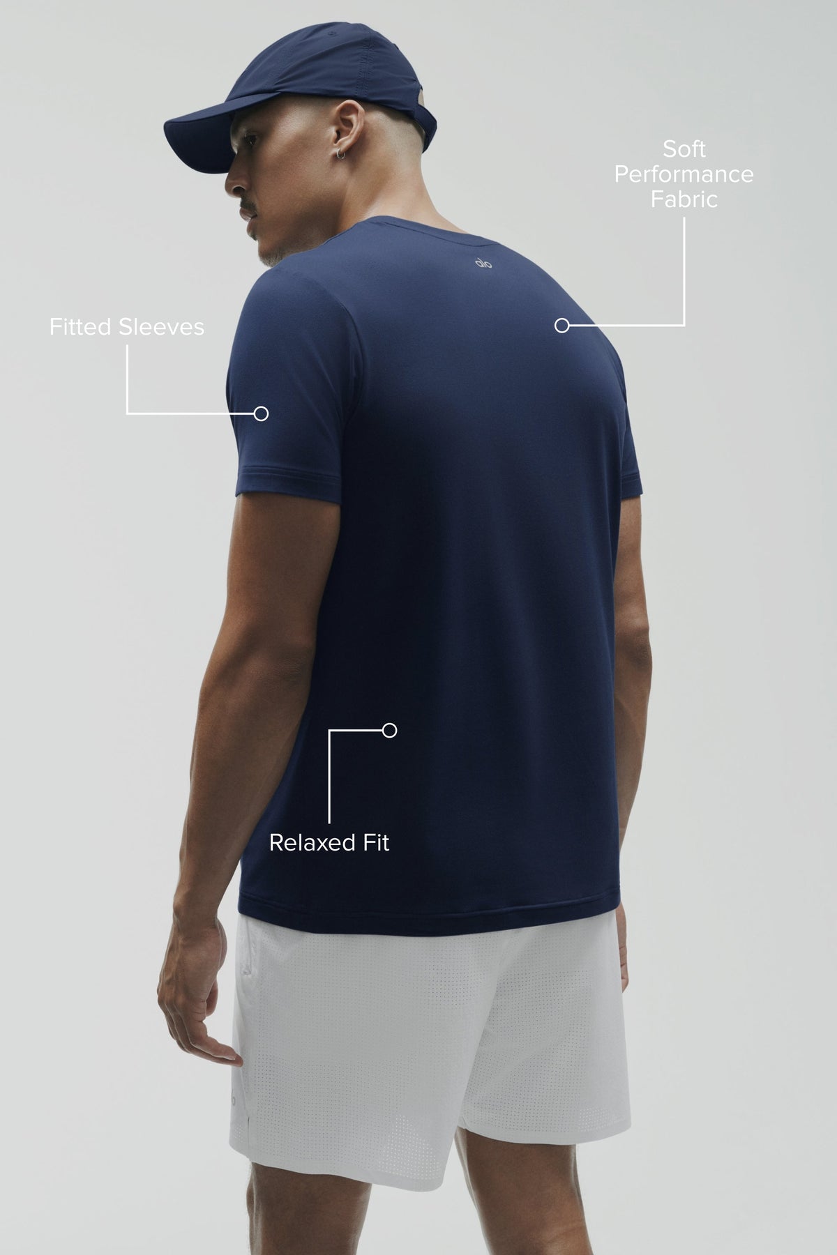 Conquer Reform Crewneck Short Sleeve - Navy