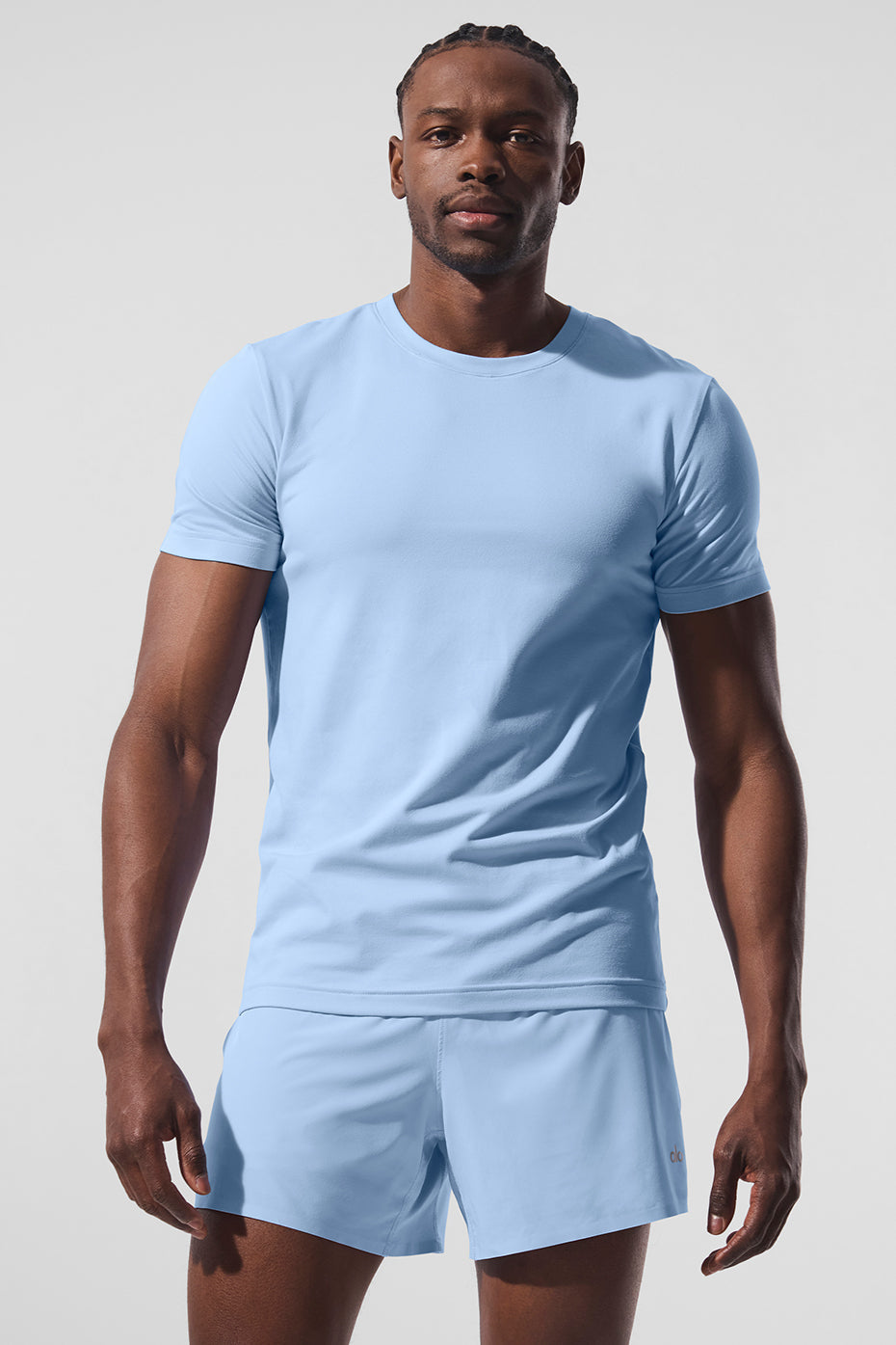 Conquer Reform Crewneck Short Sleeve - Seashell Blue