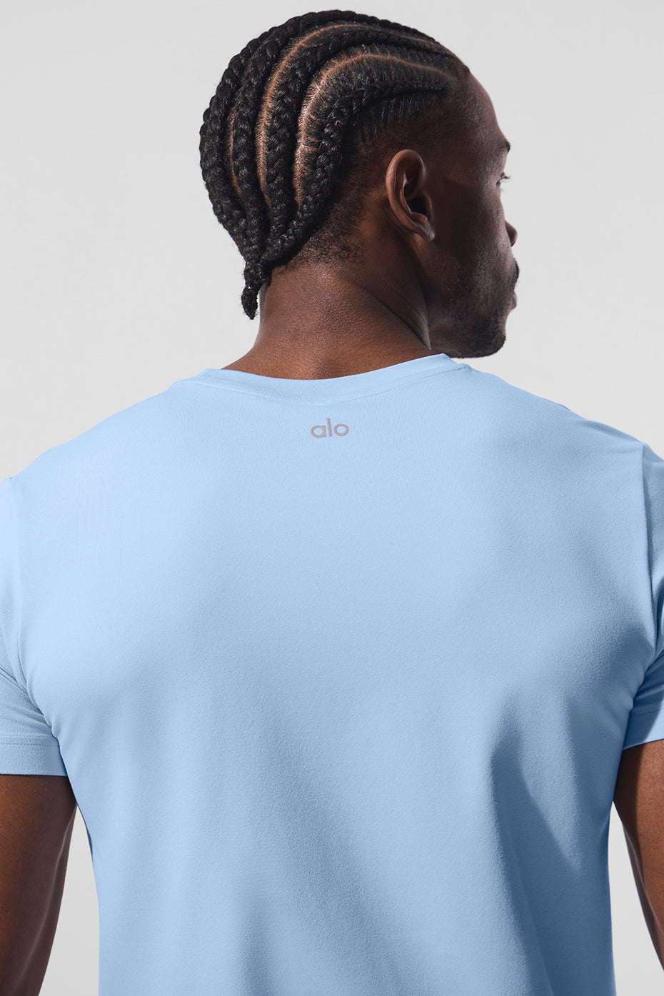 Conquer Reform Crewneck Short Sleeve - Seashell Blue