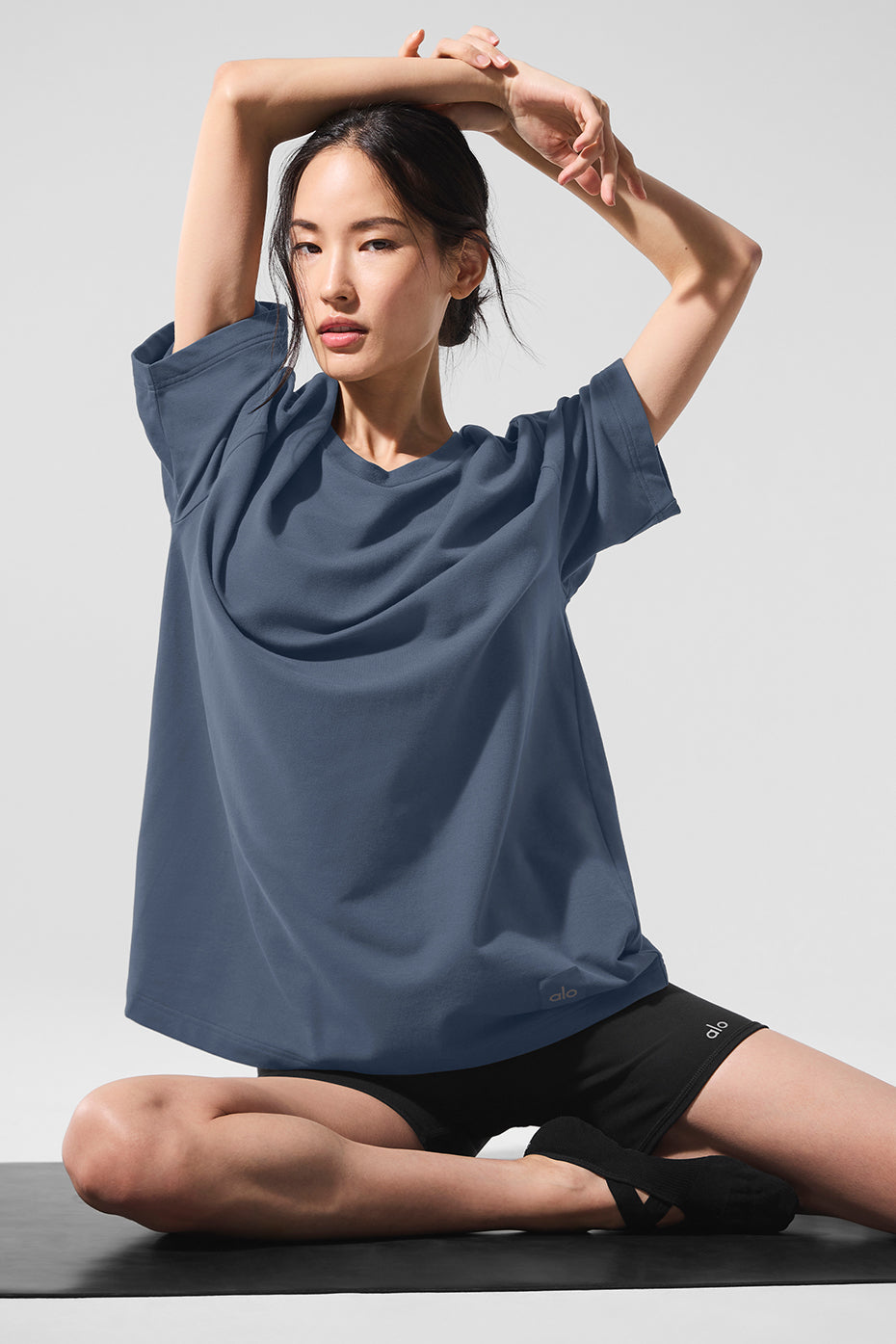 Double Take Short Sleeve - Bluestone