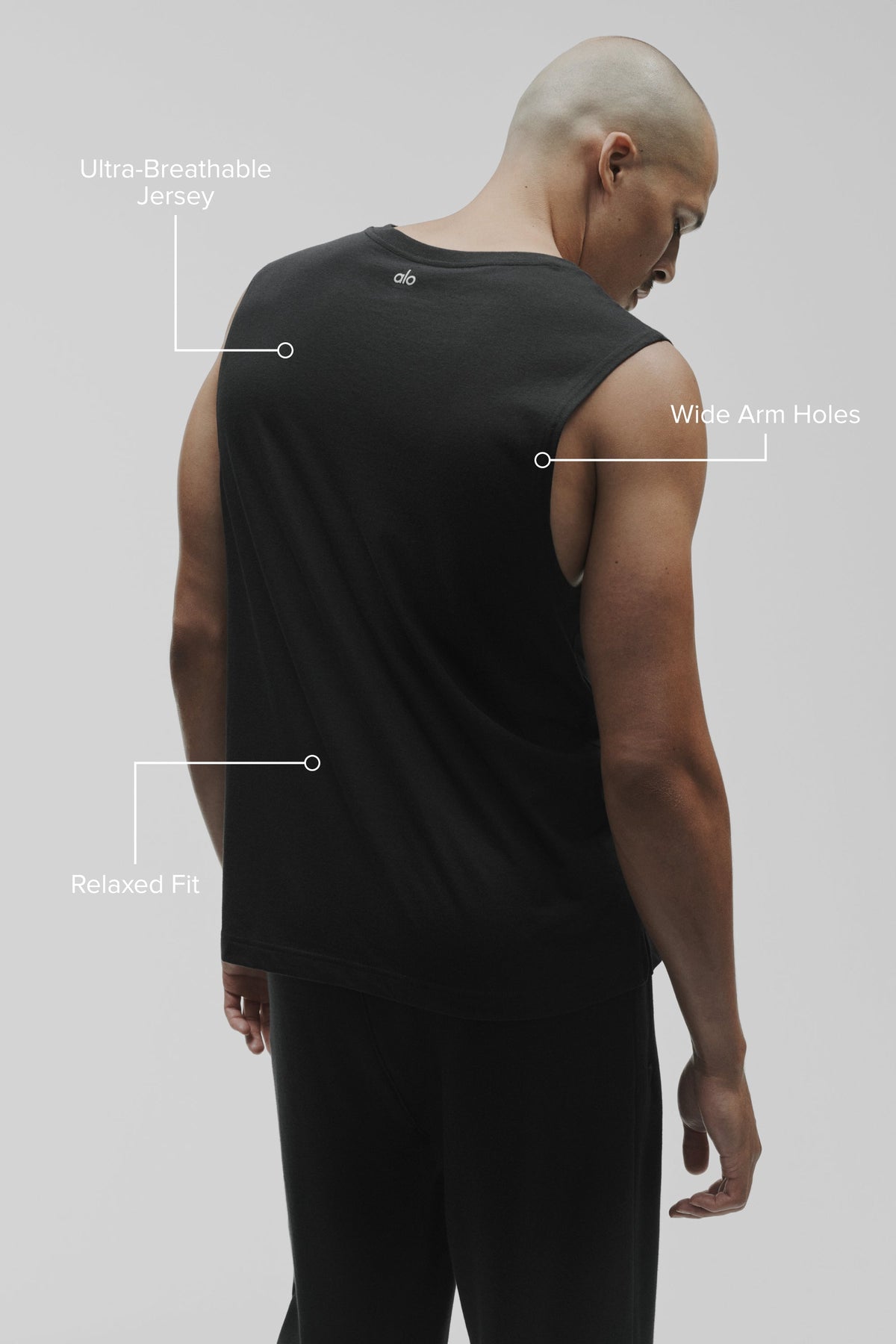 The Triumph Muscle Tank - Black