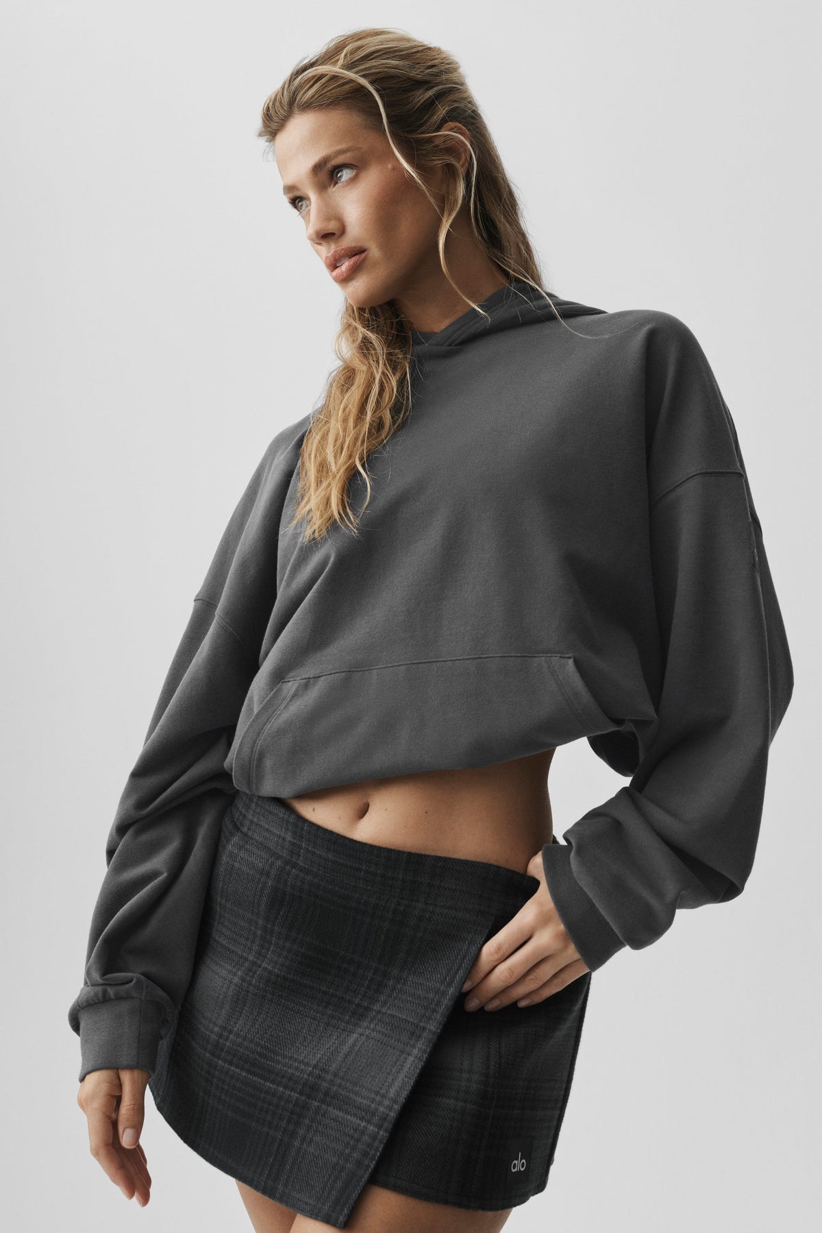 Double Take Hoodie - Anthracite