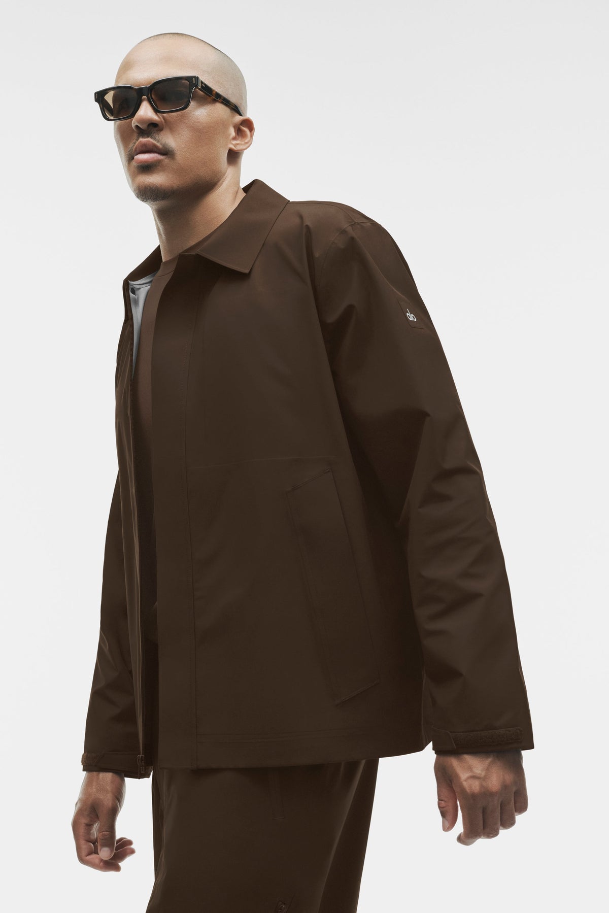 Alpha Shell Overshirt - Espresso