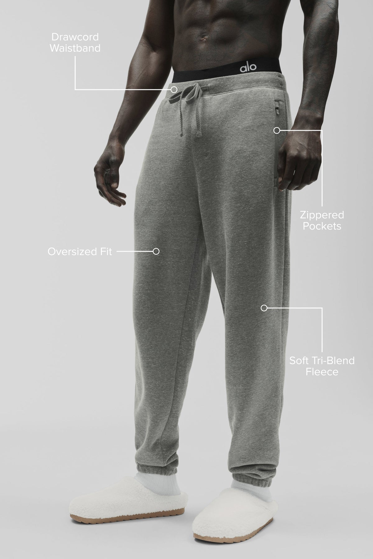 Triumph Restore Sweatpant - Grey Triblend
