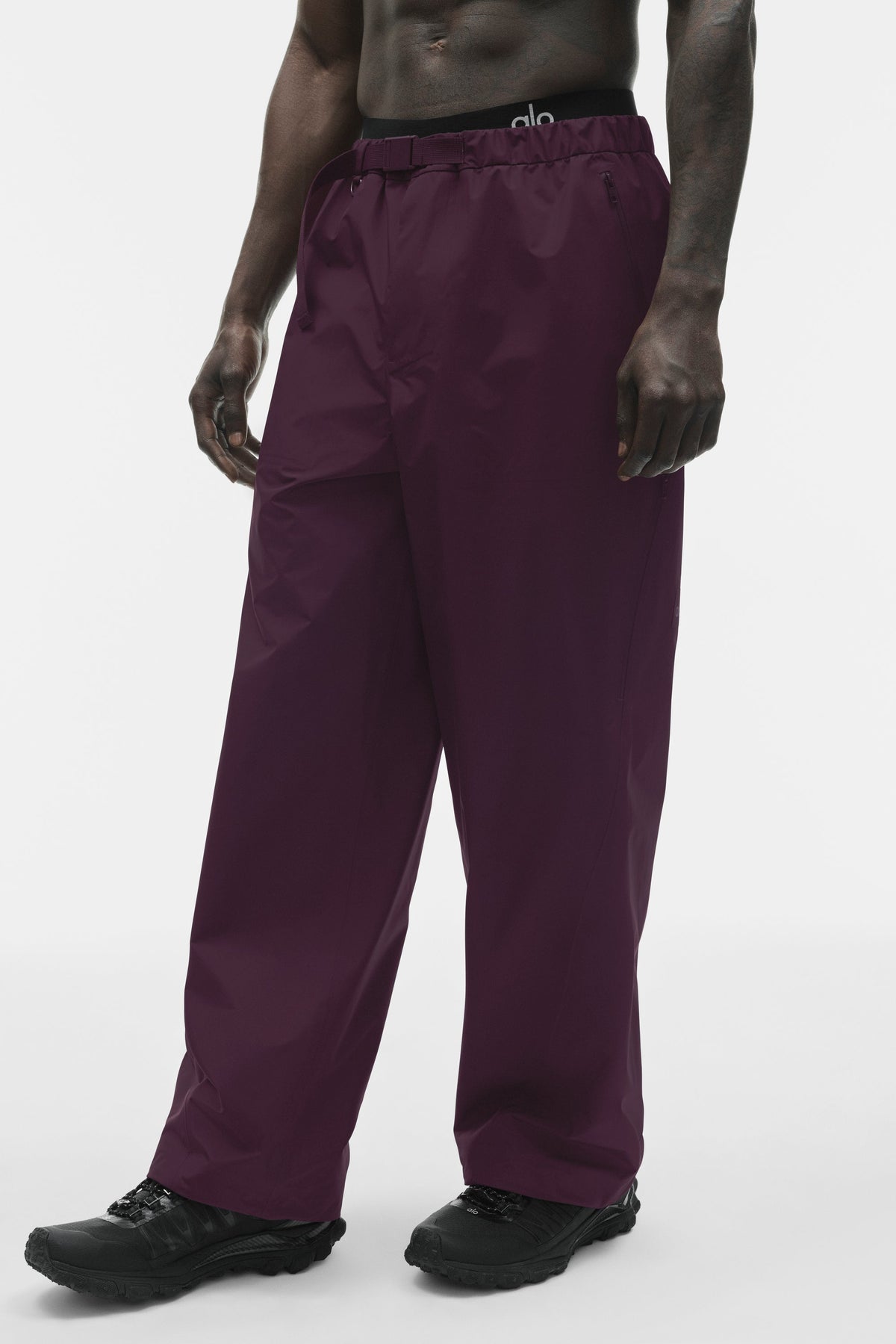 Alpha Shell Pant - Rich Bordeaux