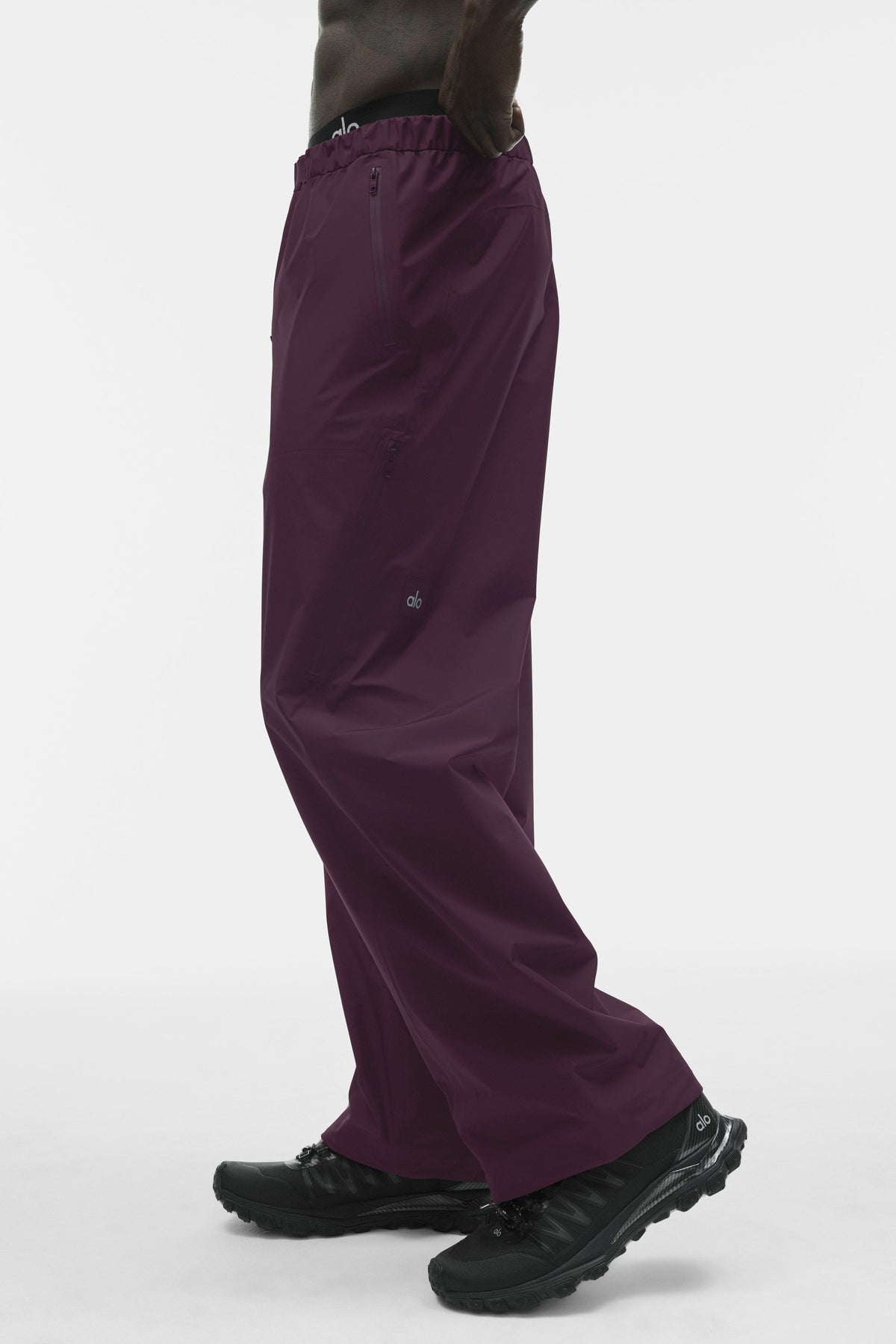 Alpha Shell Pant - Rich Bordeaux