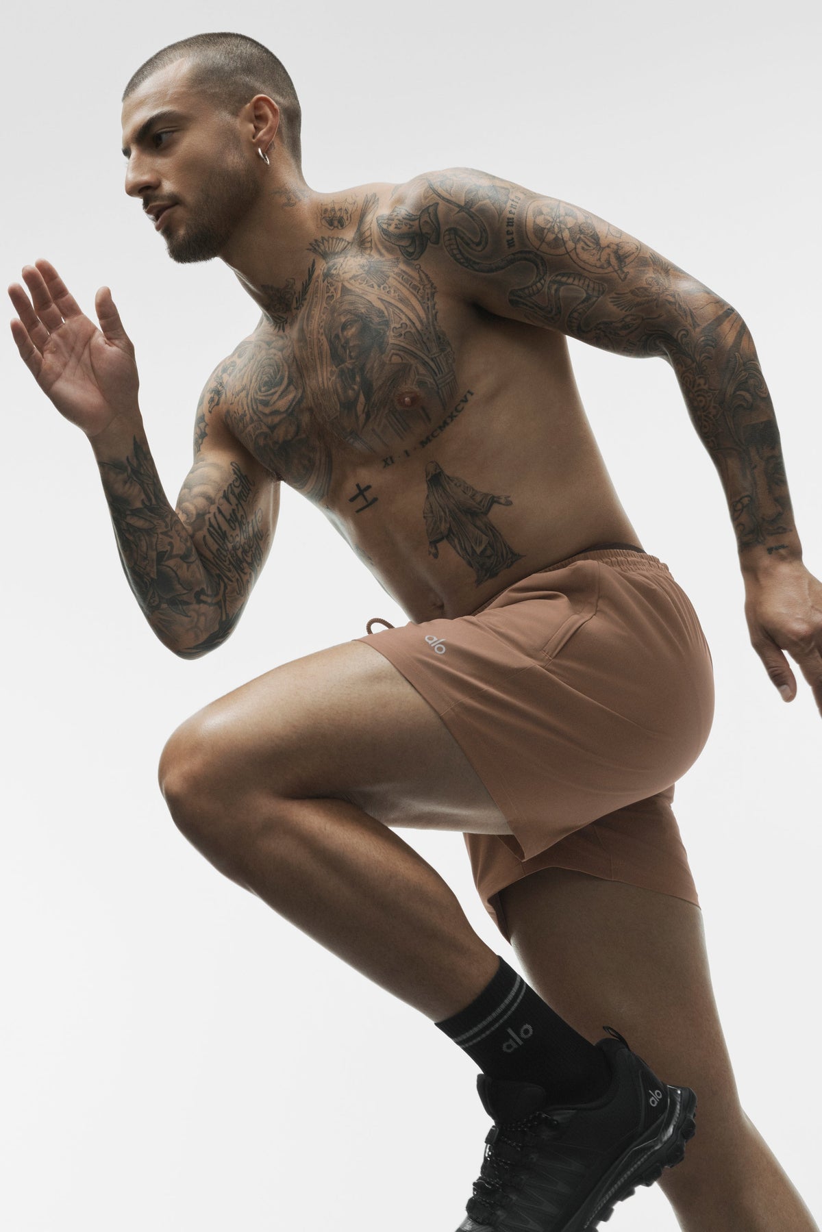 5" Circuit Short - Java Brown