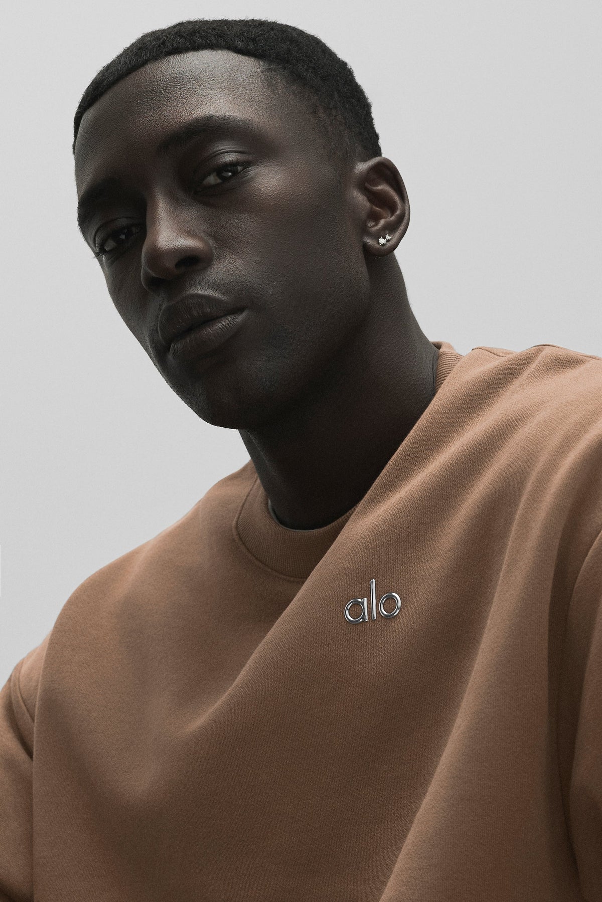 Accolade Crew Neck Pullover - Java Brown