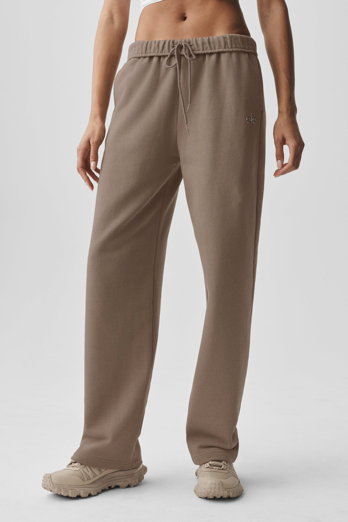 Accolade Straight Leg Sweatpant - Gravel