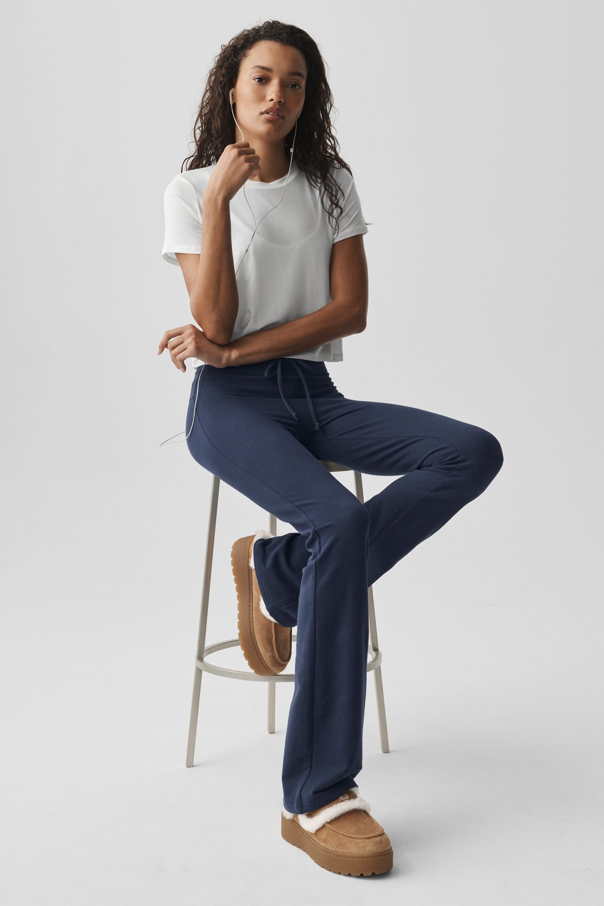 Cropped All Day Short Sleeve - White