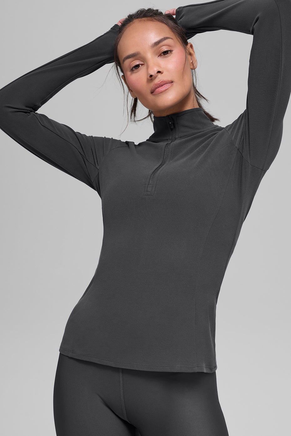 Alosoft 1/2 Zip Rapid Pullover - Anthracite
