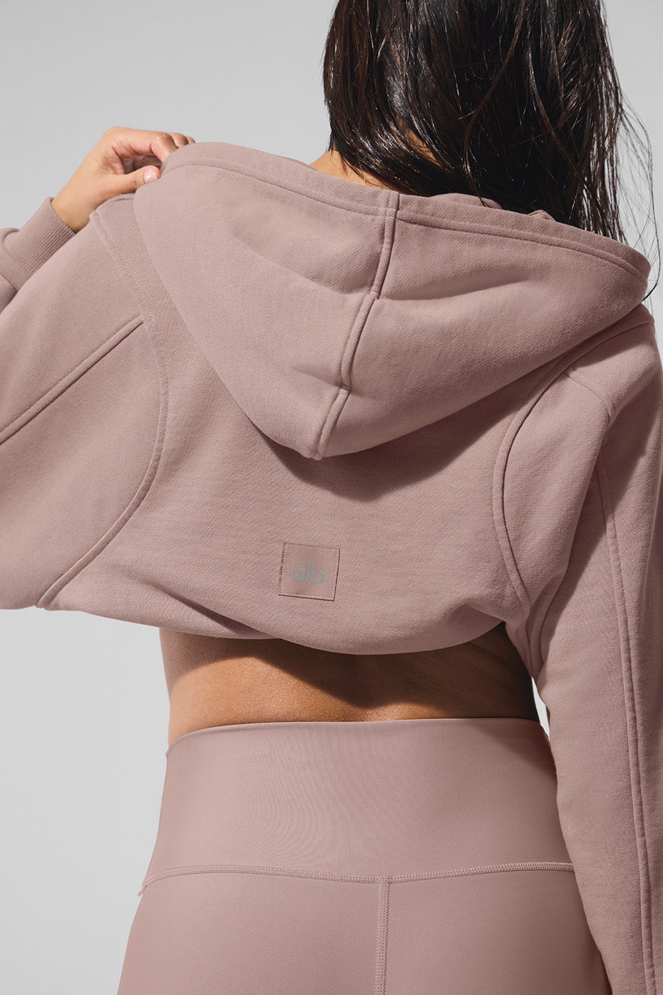 Sweet Escape Zip Up Hoodie - Taupe
