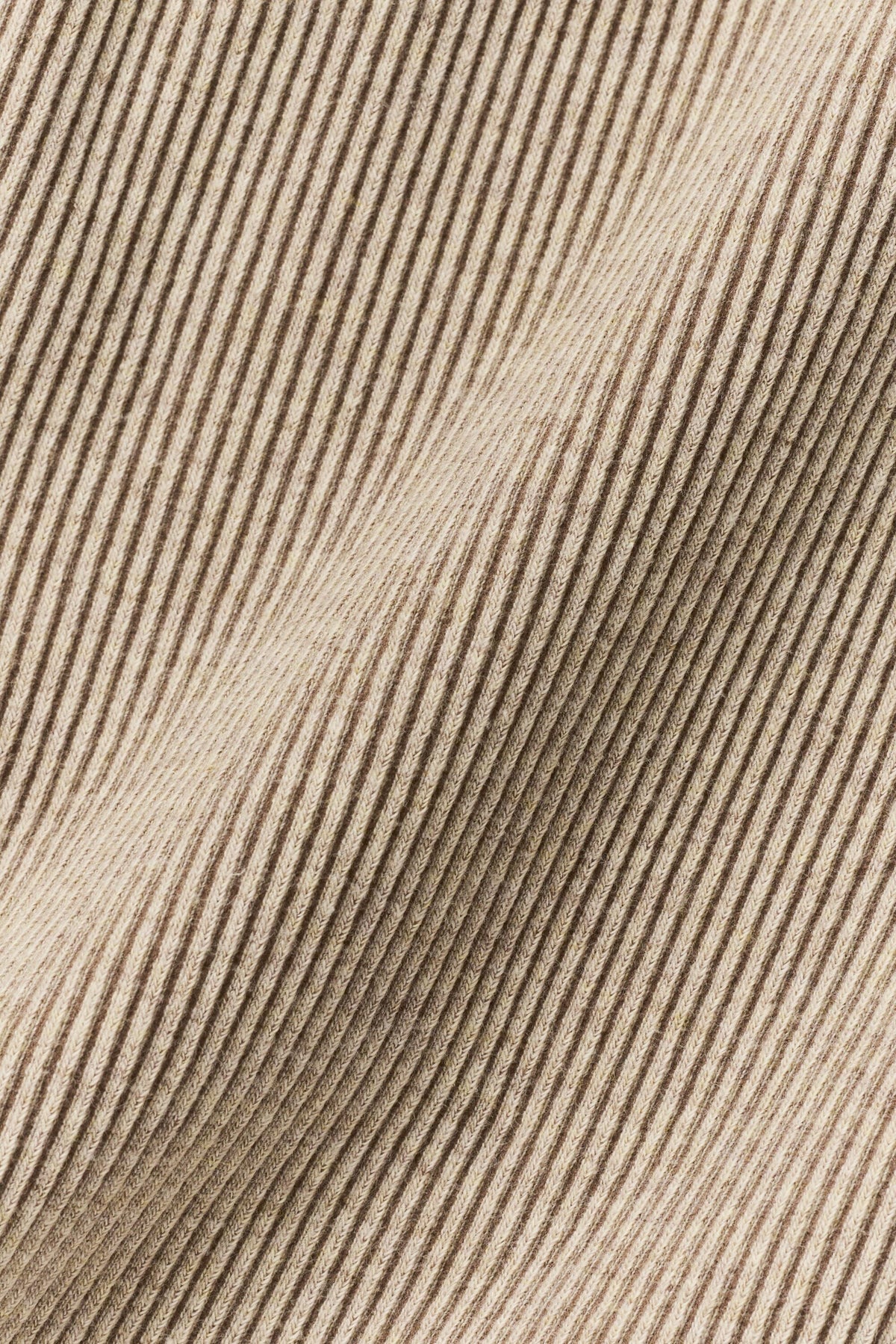 Seamless Two Tone Rib Jacket - Gravel Heather