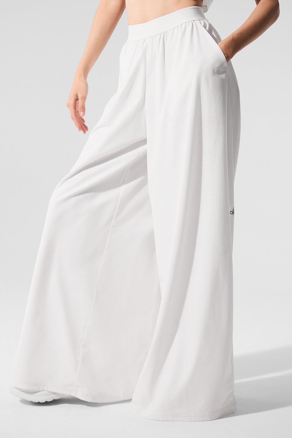 Mesh Mirage Trouser - White