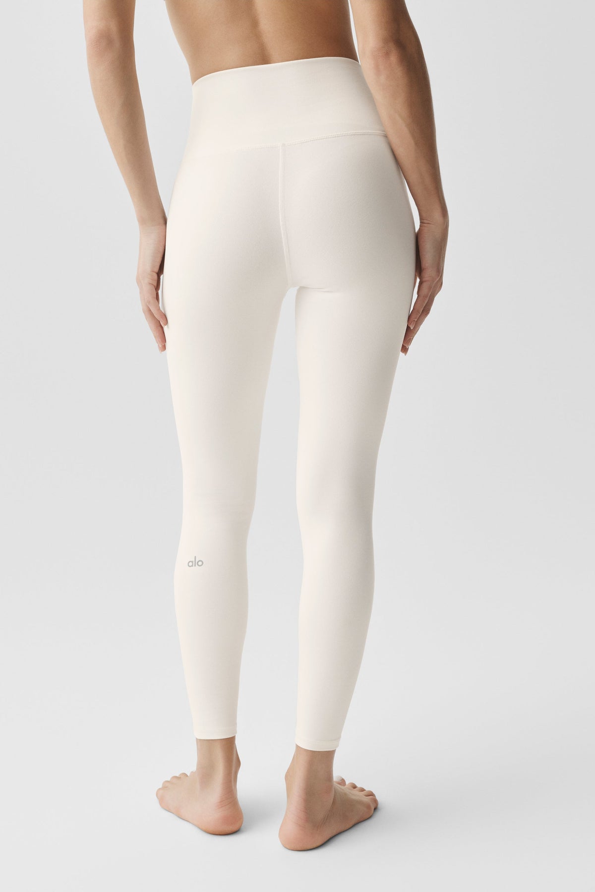 7/8 High-Waist Airbrush Legging - Ivory
