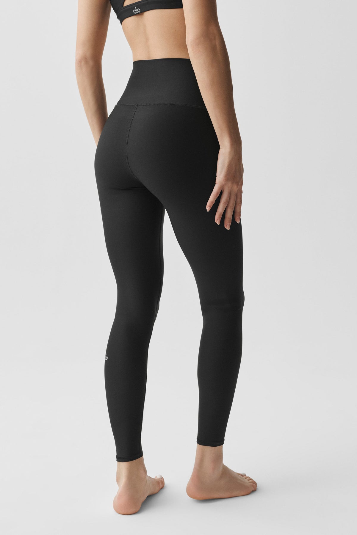 7/8 High-Waist Airlift Legging - Black