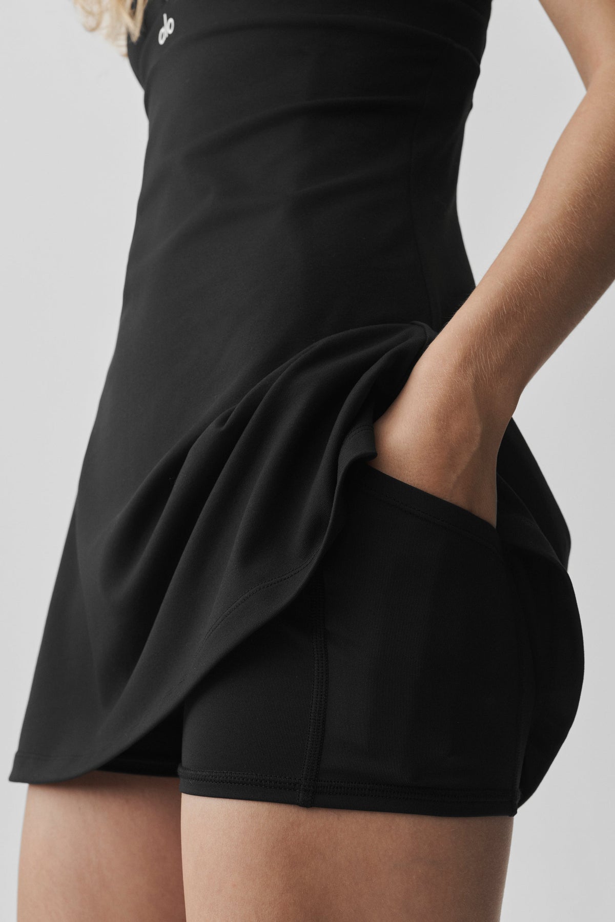 Airbrush Splendor Dress - Black