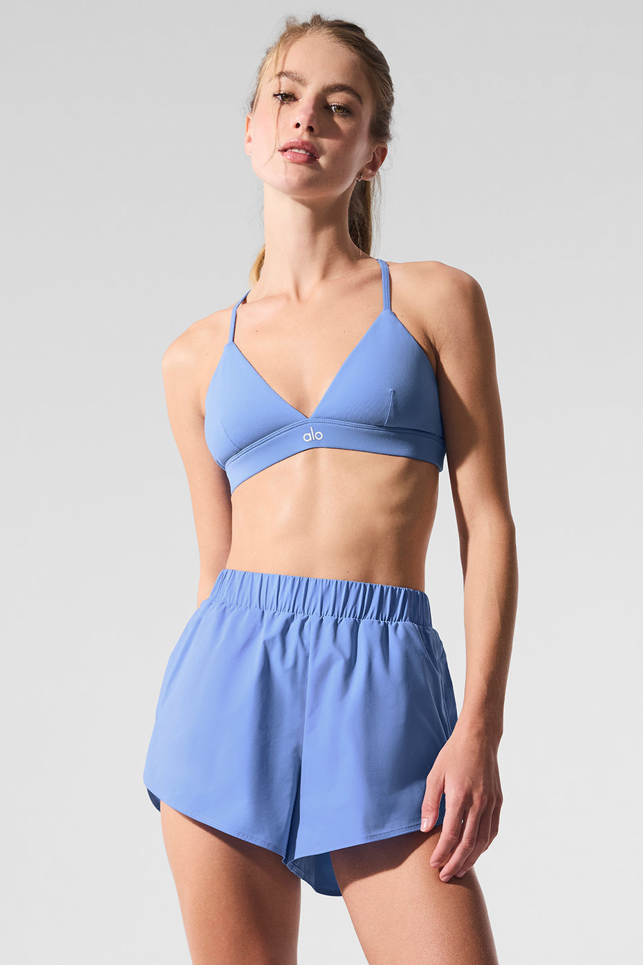 Splendor Bra - Crystal Clear Blue/White
