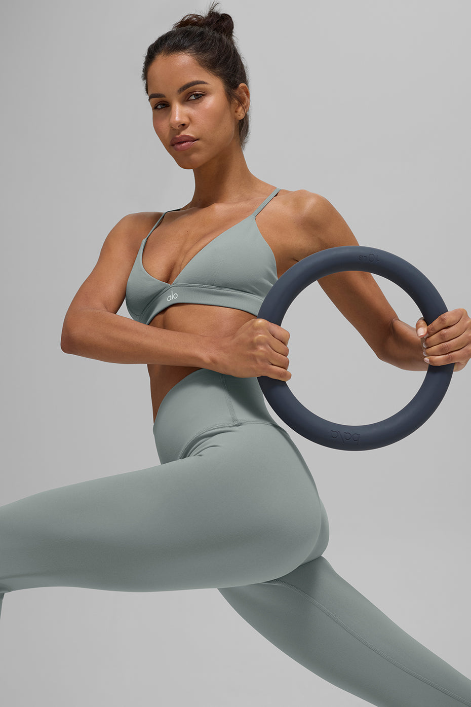 Splendor Bra - Lunar Grey/White