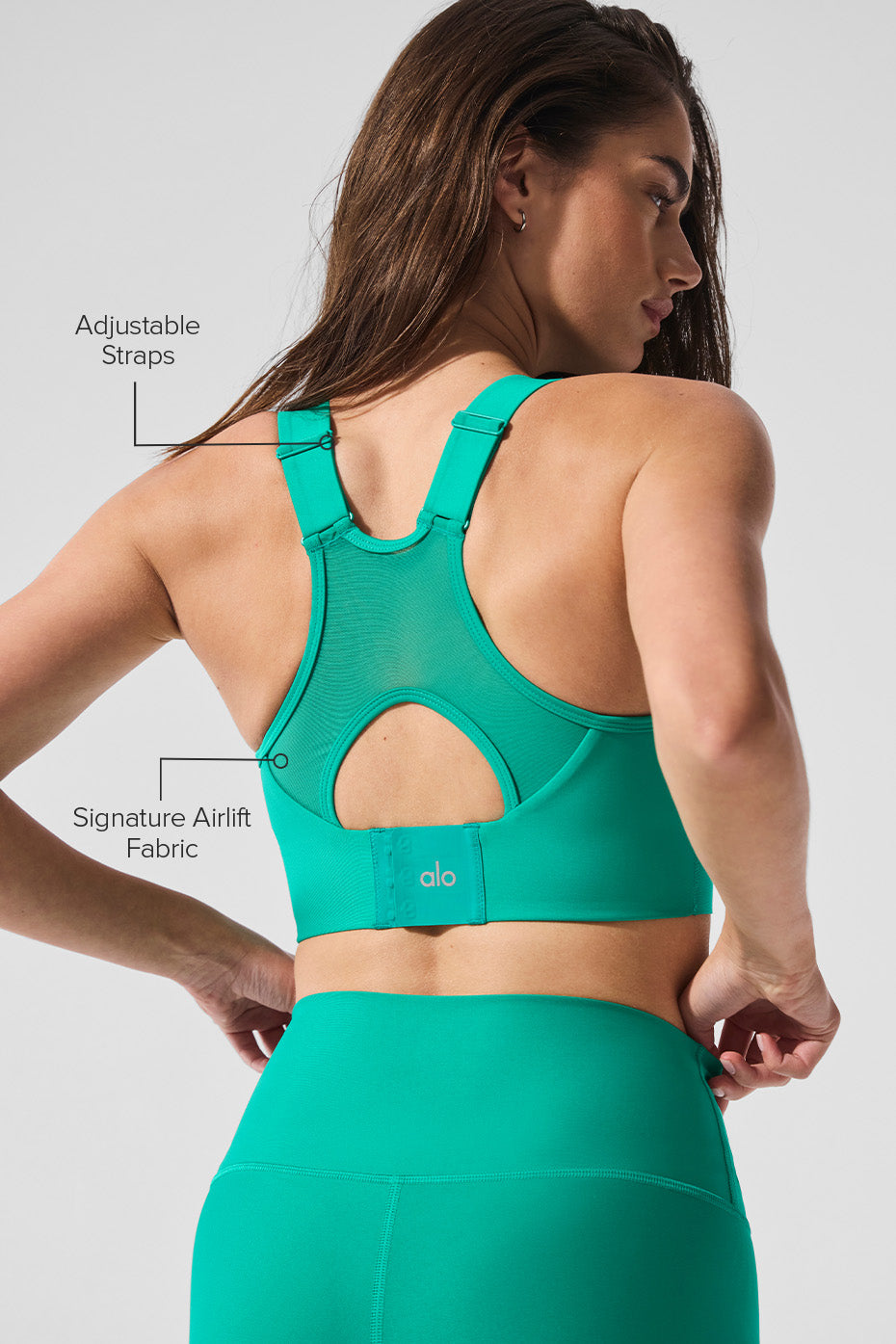 Airlift Empower Bra - Spruce Green