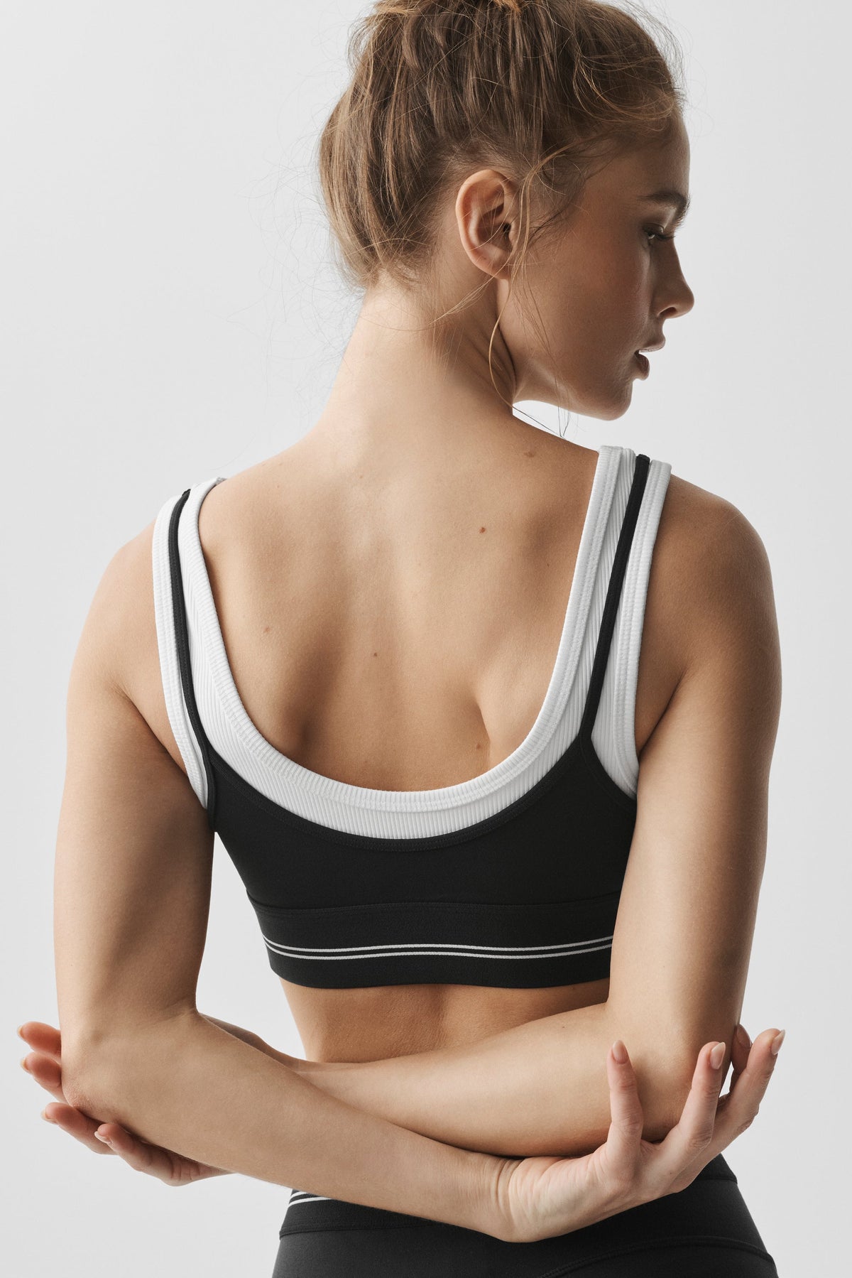 Airbrush Better Together Bra - Black/White