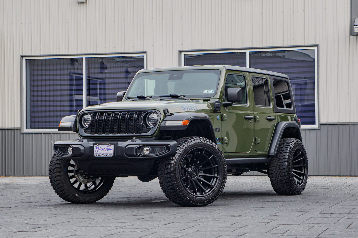 2024 Jeep Wrangler with Fuel Burn - Krietz Customs gallery image 01 - Stock # RW189631