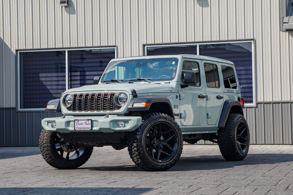 2024 Jeep Wrangler with Fuel Flux - Krietz Customs gallery image 01 - Stock # RW331099
