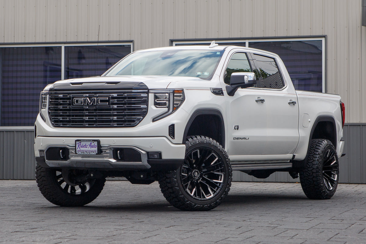 2025 GMC Sierra 1500 with Fuel Rebar - Krietz Customs gallery image 01 - Stock # SZ165535