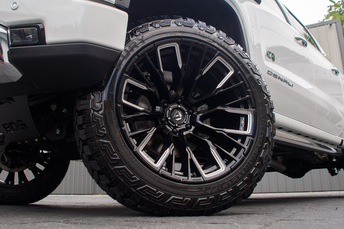 2025 GMC Sierra 1500 with Fuel Rebar - Krietz Customs gallery image 03 - Stock # SZ165535