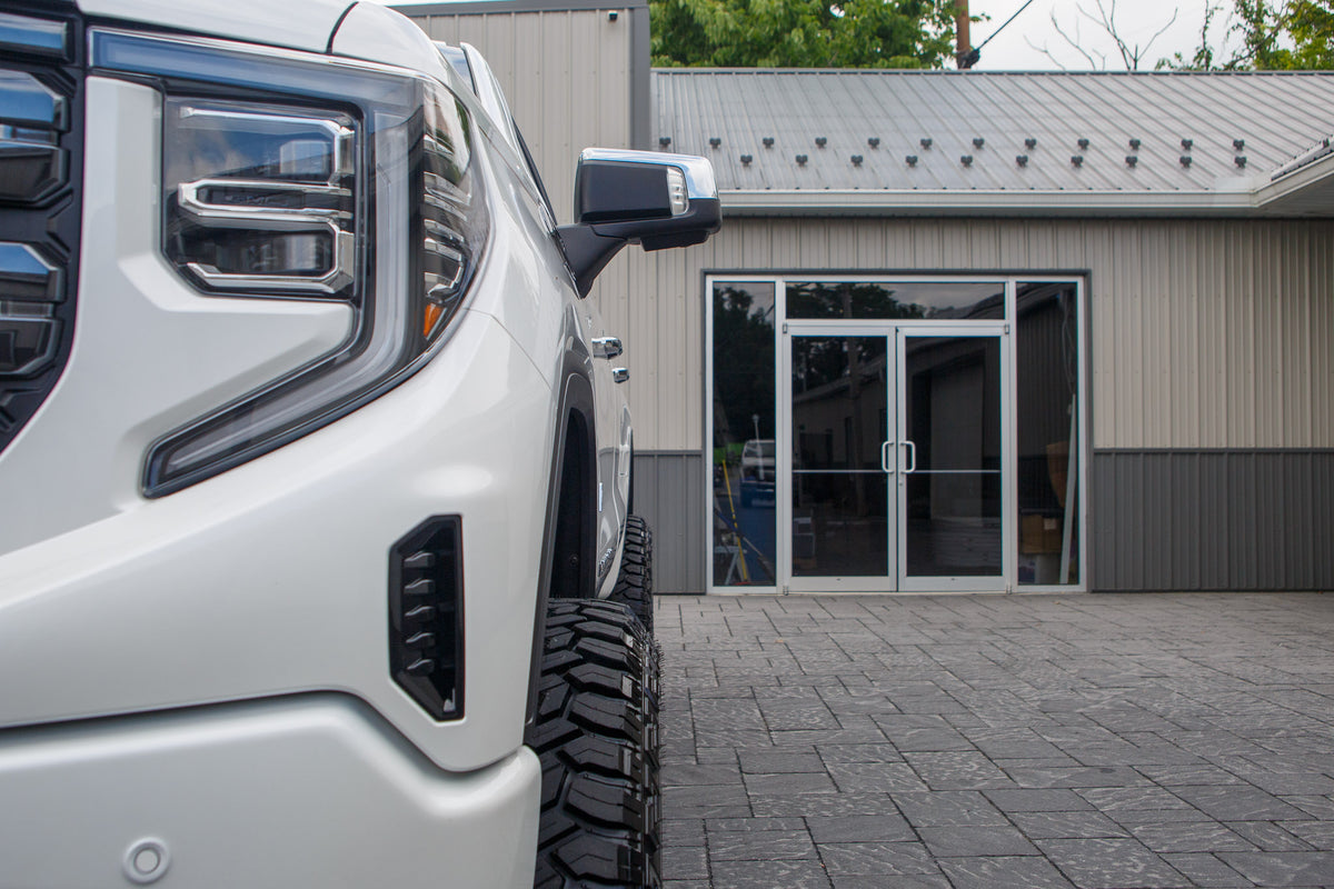 2025 GMC Sierra 1500 with Fuel Rebar - Krietz Customs gallery image 09 - Stock # SZ165535