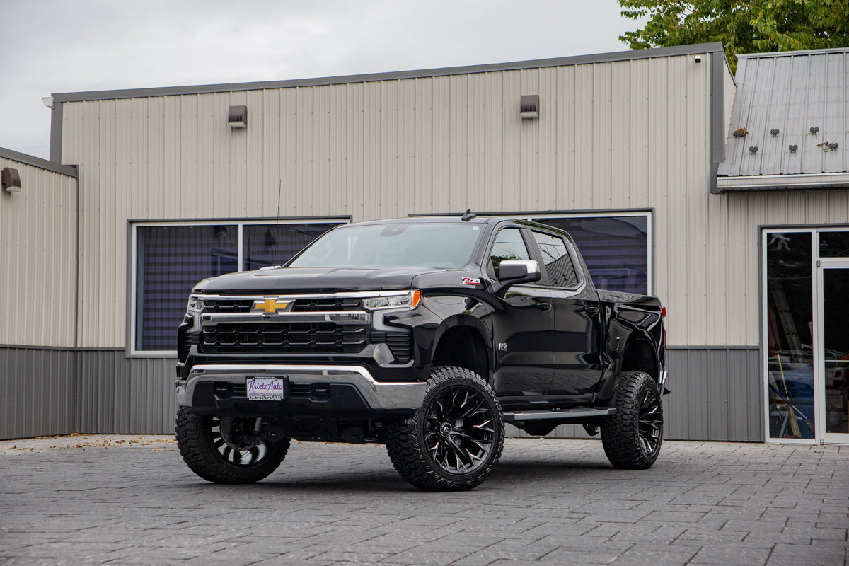 2026 Chevrolet Silverado 1500 with Fuel Flame - Krietz Customs gallery image 01 - Stock # TG292985