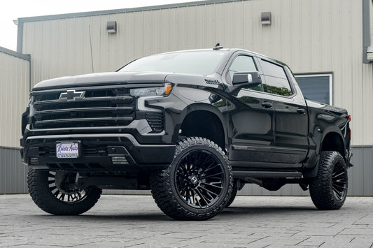 2026 Chevrolet Silverado 1500 with Hostile Justice - Krietz Customs gallery image 01 - Stock # TZ138724