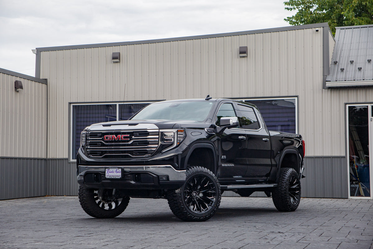 2026 GMC Sierra 1500 with Fuel Flame - Krietz Customs gallery image 01 - Stock # TG289306