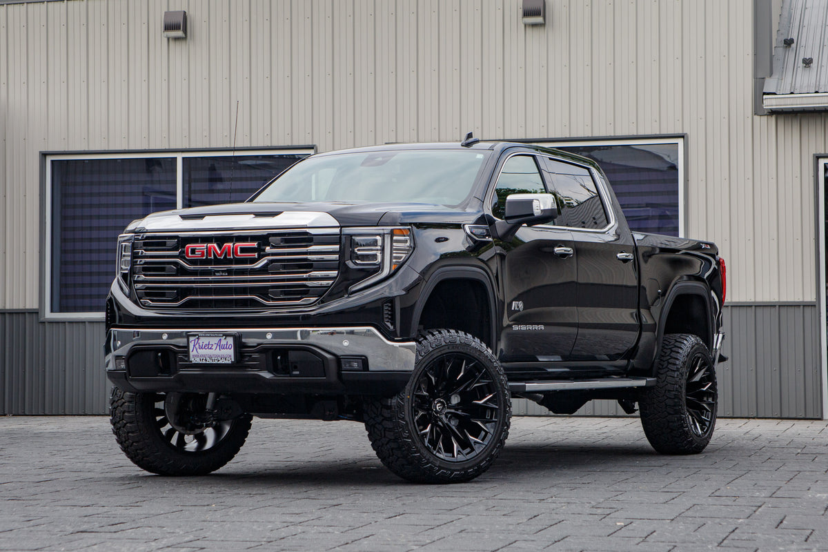 2026 GMC Sierra 1500 with Fuel Flame - Krietz Customs gallery image 01 - Stock # TG316030