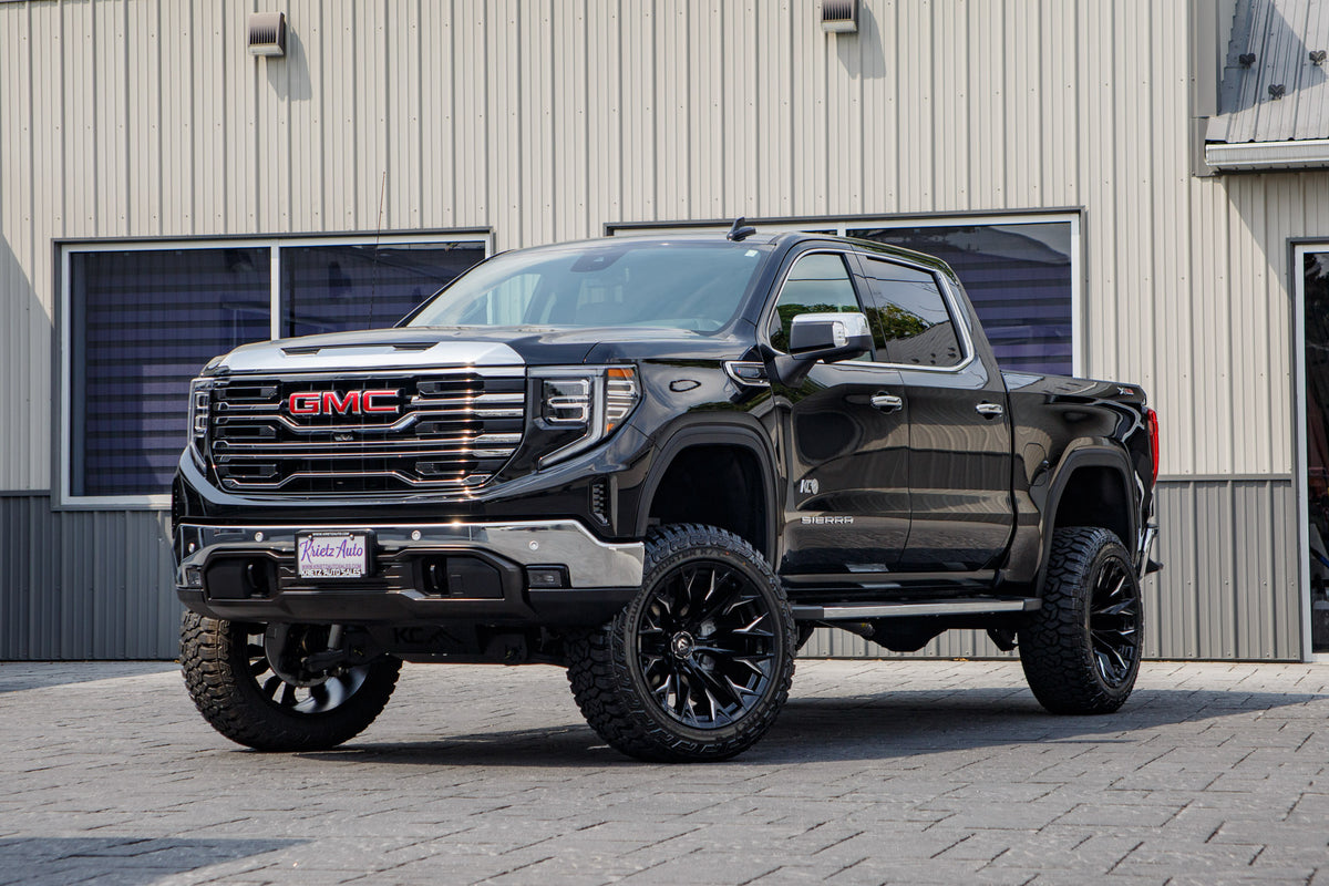 2026 GMC Sierra 1500 with Fuel Flame - Krietz Customs gallery image 01 - Stock # TG331400
