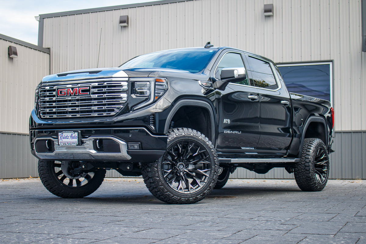 2026 GMC Sierra 1500 with Fuel Flame - Krietz Customs gallery image 01 - Stock # TG382847