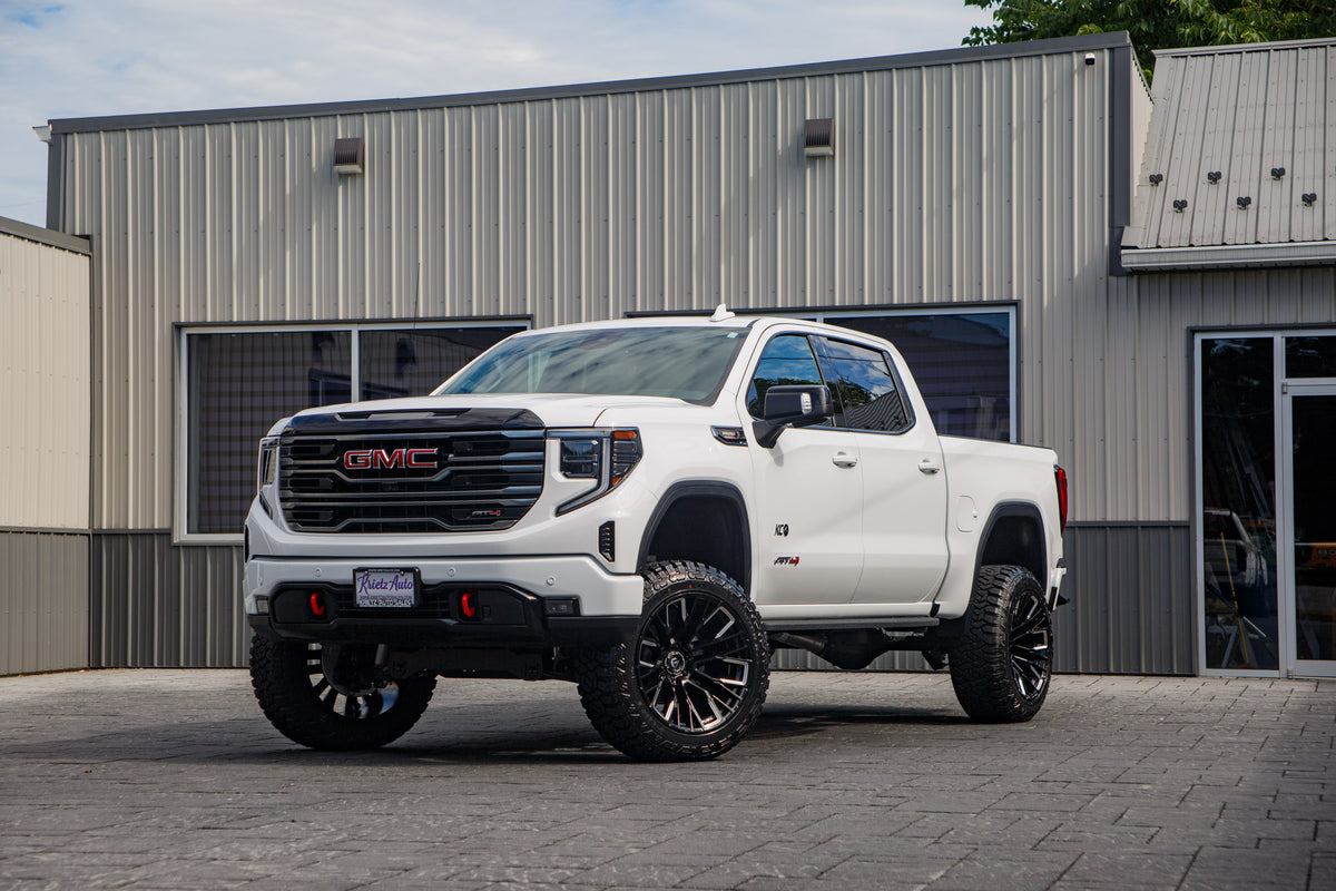 2026 GMC Sierra 1500 with Fuel Rebar - Krietz Customs gallery image 02 - Stock # TG330467