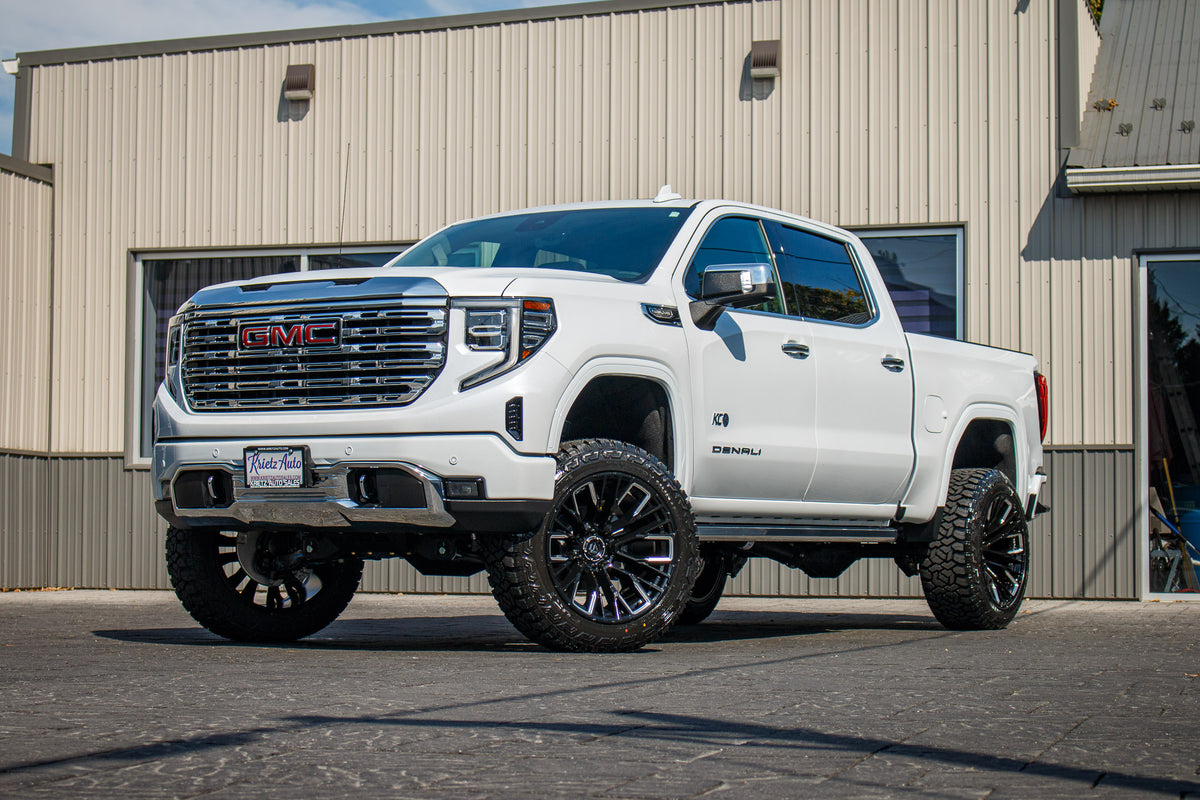 2026 GMC Sierra 1500 with Fuel Rebar - Krietz Customs gallery image 01 - Stock # TG372563