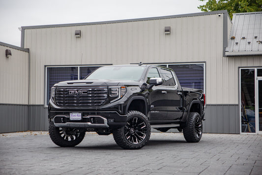 2026 GMC Sierra 1500 with Fuel Rebar - Krietz Customs gallery image 01 - Stock # TZ303407