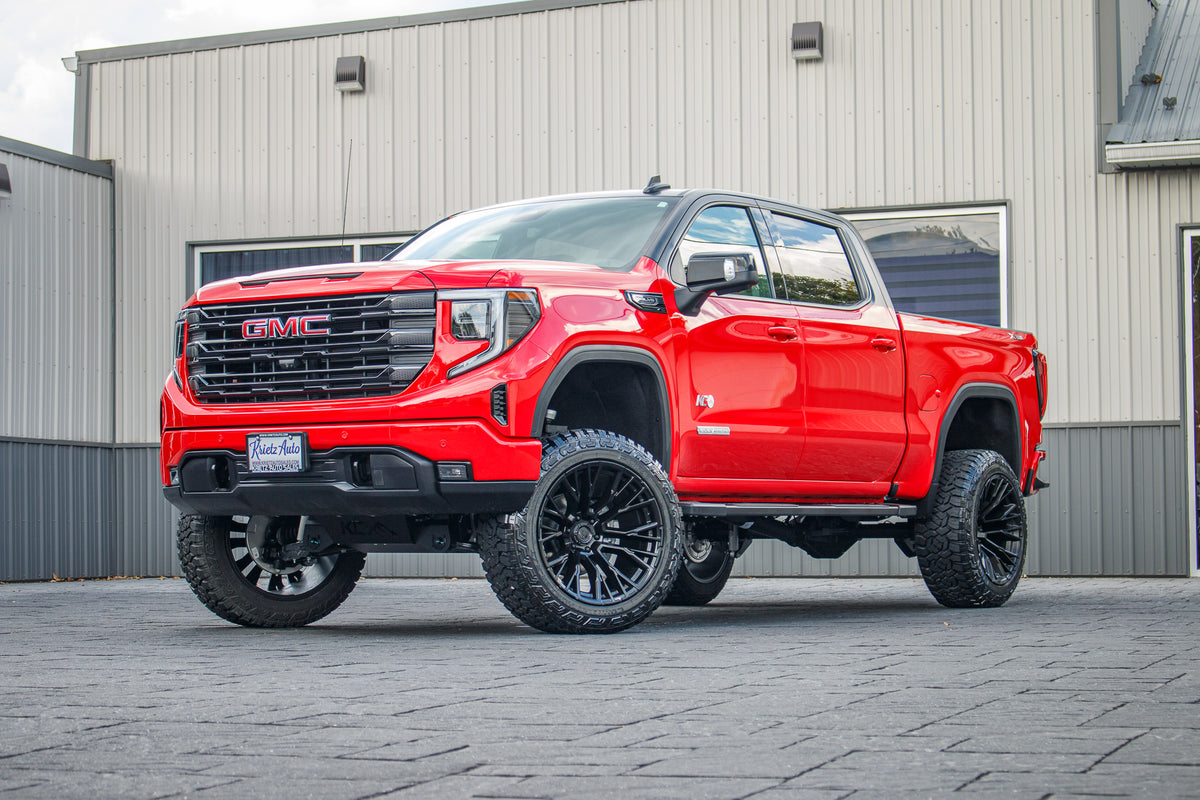 2026 GMC Sierra 1500 with Fuel Rebar - Krietz Customs gallery image 01 - Stock # TZ404499