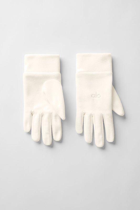 Performance Fleece Glove - Ivory/Ivory