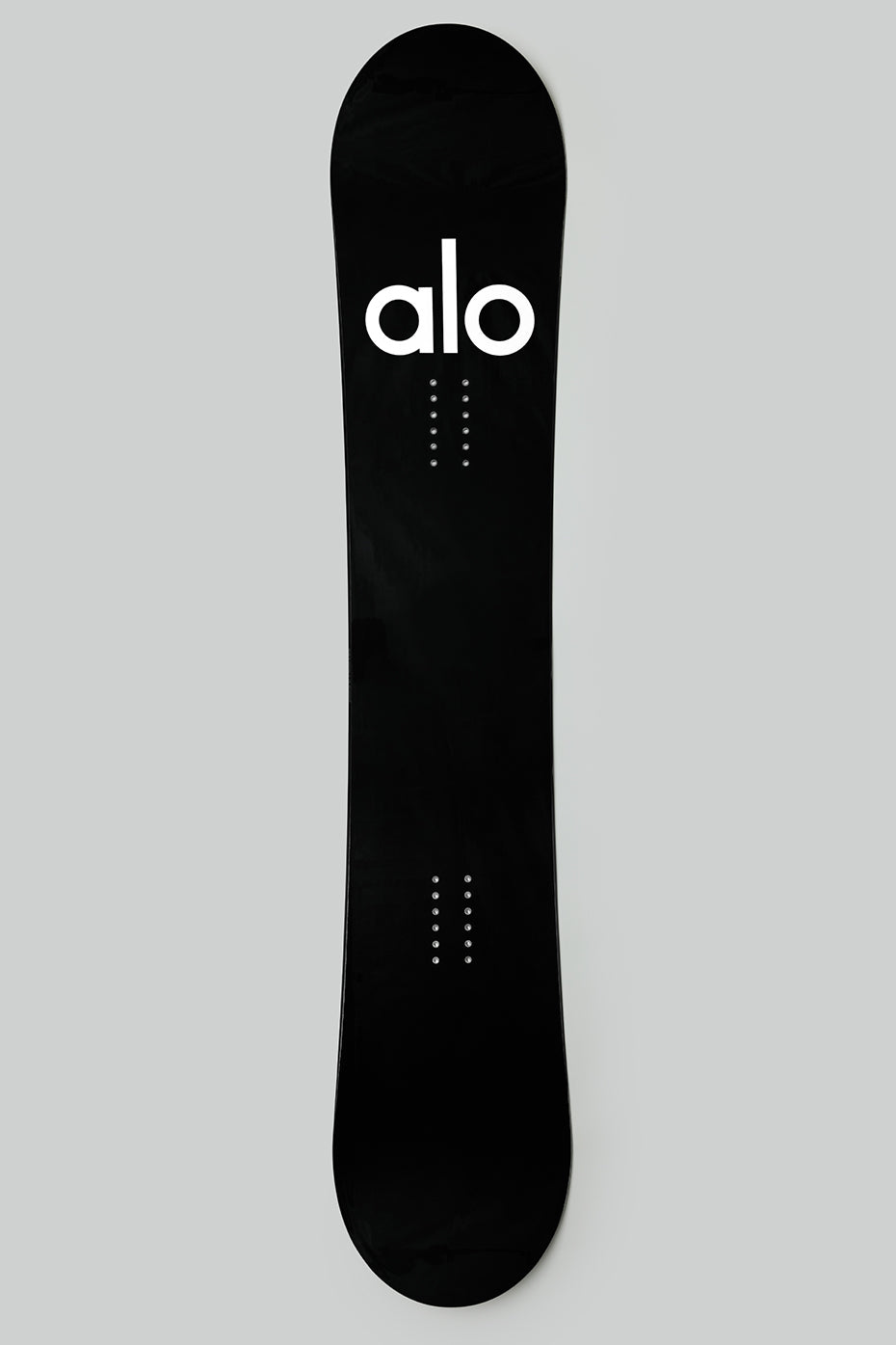 ALO Glacier Snowboard - Black/White