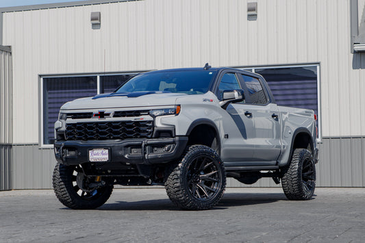 2024 Chevrolet Silverado 1500 ZR2 with a 4" ReadyLift lift kit, 22x12 Fuel Catalyst wheels, and 35" Avix Trailtek R/T tires.