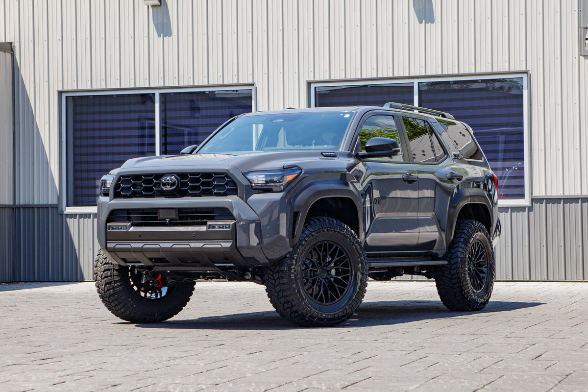 2026 Toyota 4Runner TRD Off-Road Premium with a 3" ReadyLift lift kit, 18x9 TIS 566B wheels, and 35" Avix Trailtek R/T tires.