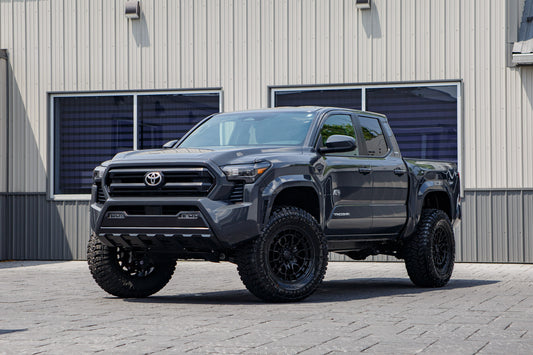 2026 Toyota Tacoma Limited with a 3" ReadyLift lift kit, 18x9 Fuel Revolt wheels, and 35" Avix Trailtek R/T tires.