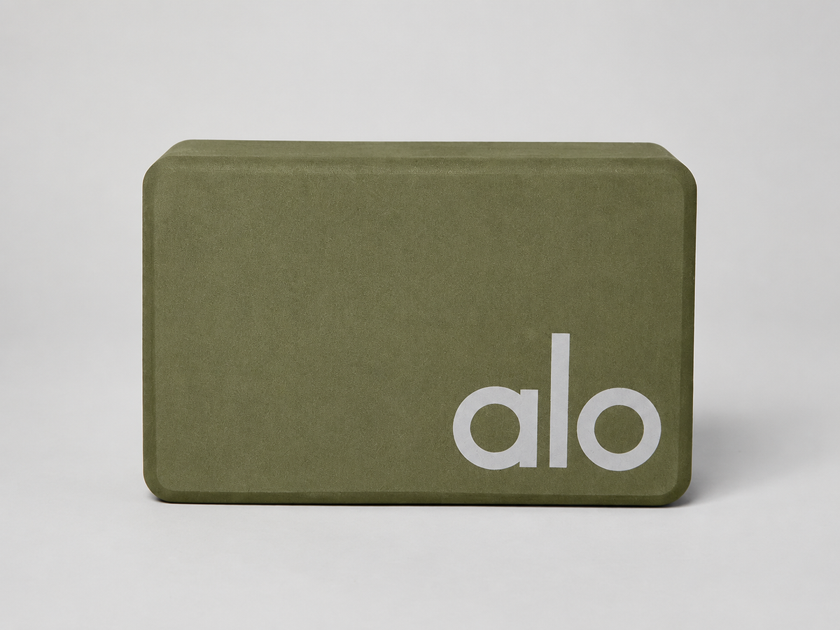 Uplifting Yoga Block - Jungle/Silver